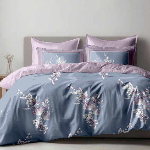 Florida Vistara (Bedding) AC Comforter Set with King Size Bedsheet & Coordinated Pillow Covers